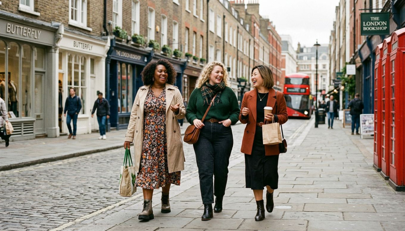 Pourquoi choisir Londres comme inspiration conseil mode grande taille ?